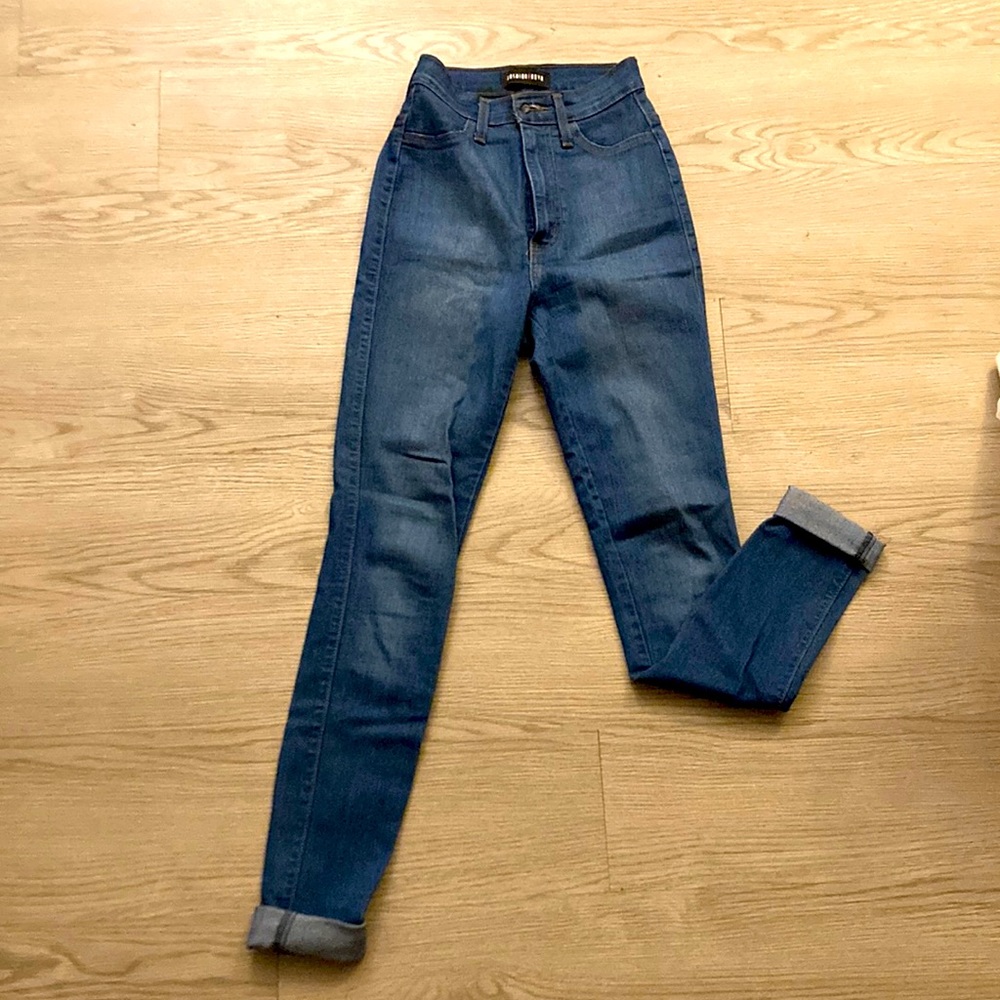 Classic high waist skinny jeans